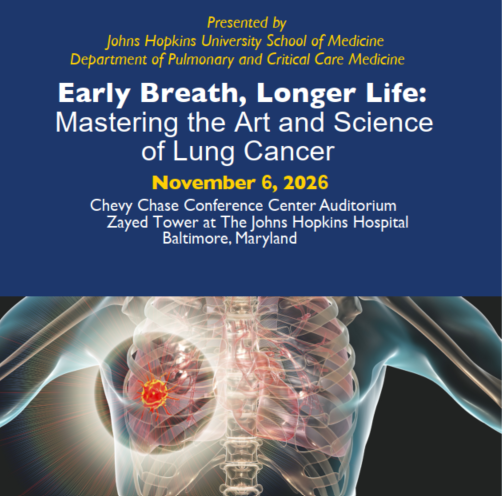 Early Breath, Longer Life: Mastering the Art and Science of Lung Cancer Banner